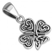 Shamrock Silver Pendant, pn523